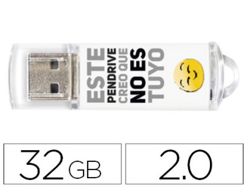 Pen drive techonetech flash drive 32 gb 2.0 no es tuyo , Techonetech , 155401 , 8436546592167